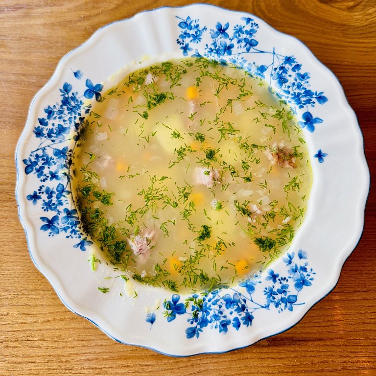 Б Гороховый суп